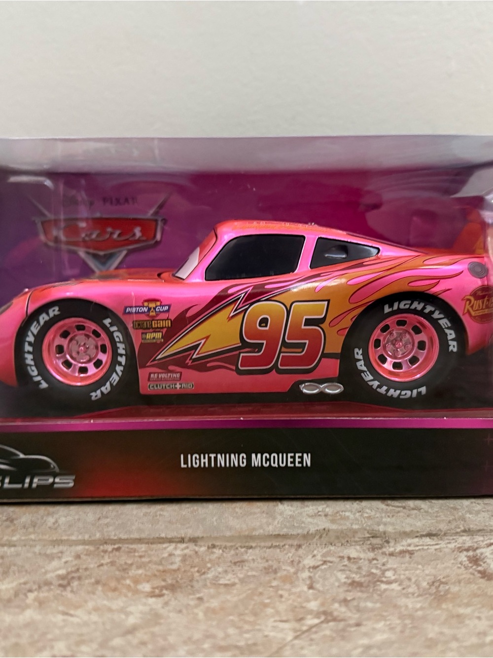Cars Lightning McQueen Pink Die-Cast Toy Car - 95